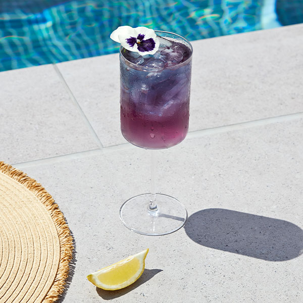 The Butterfly Pea Lemonade