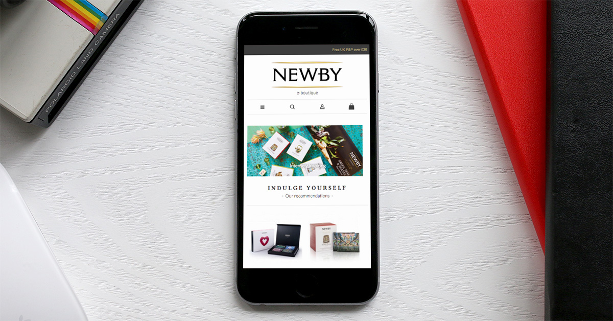 Shop for Tea on your Smartphone