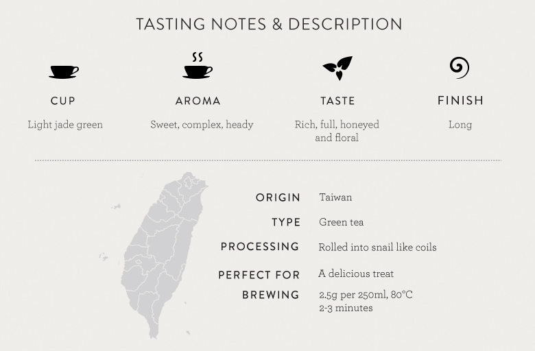 Special Formosa Tasting Notes